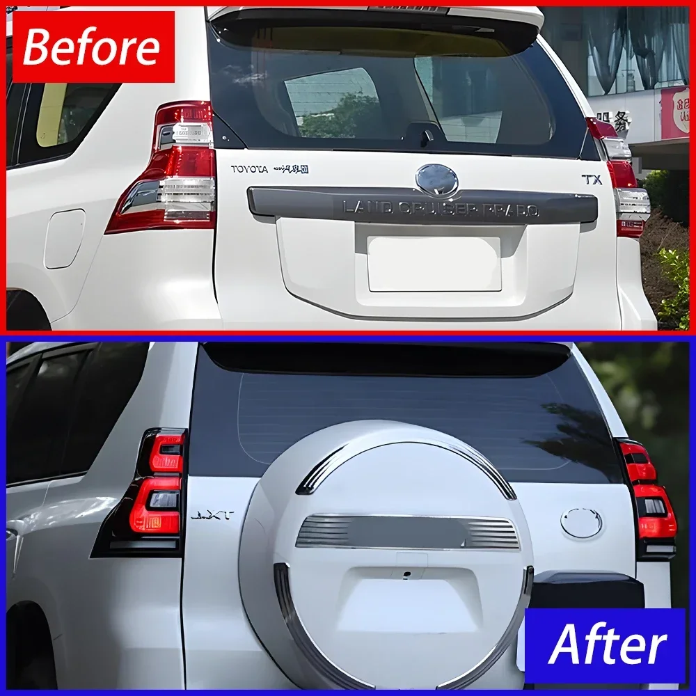 Auto Rear Back Lamps Assembly For Toyota Prado 2010-2017 Upgrade 2023 Styling LED Highlight Car Taillight Plug and Accessories
Auto Rear Back Lamps Assembly For Toyota Prado 2010-2017 Upgrade 2023 Styling LED Highlight Car Taillight Plug and Accessories