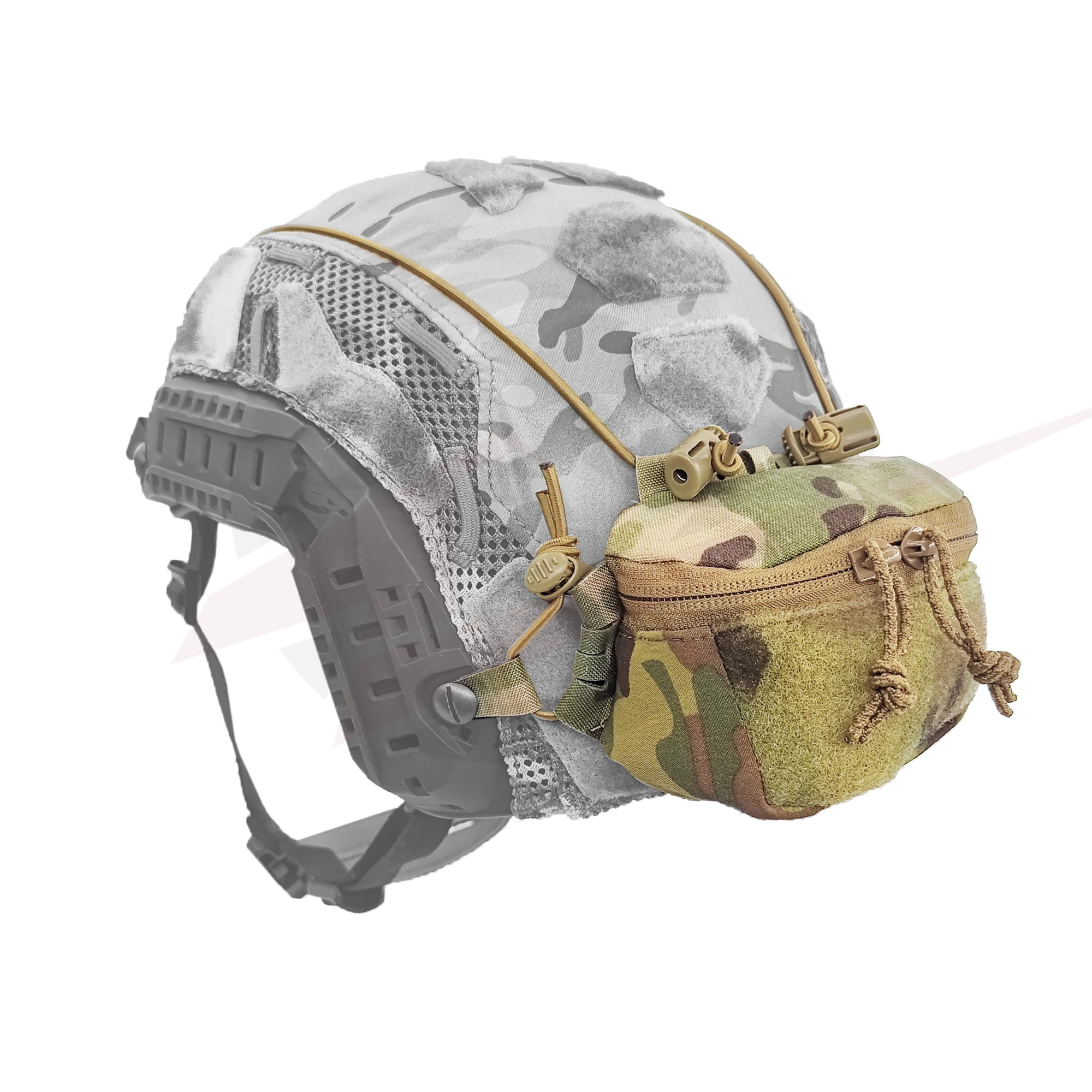 SC Style Brain Pouch Tactical Helmet NVG Battery Box Storage Pouch Counterweight Adjustable Retention System
SC Style Brain Pouch Tactical Helmet NVG Battery Box Storage Pouch Counterweight Adjustable Retention System