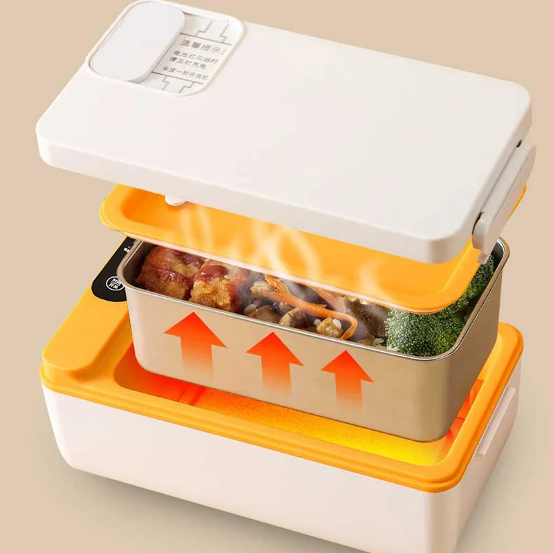 USB Portable 304Stainless Steel Self-Heating Lunch Box 1L Water-Free Wireless for Office Travel Camping with Temperature Display
USB Portable 304Stainless Steel Self-Heating Lunch Box 1L Water-Free Wireless for Office Travel Camping with Temperature Display