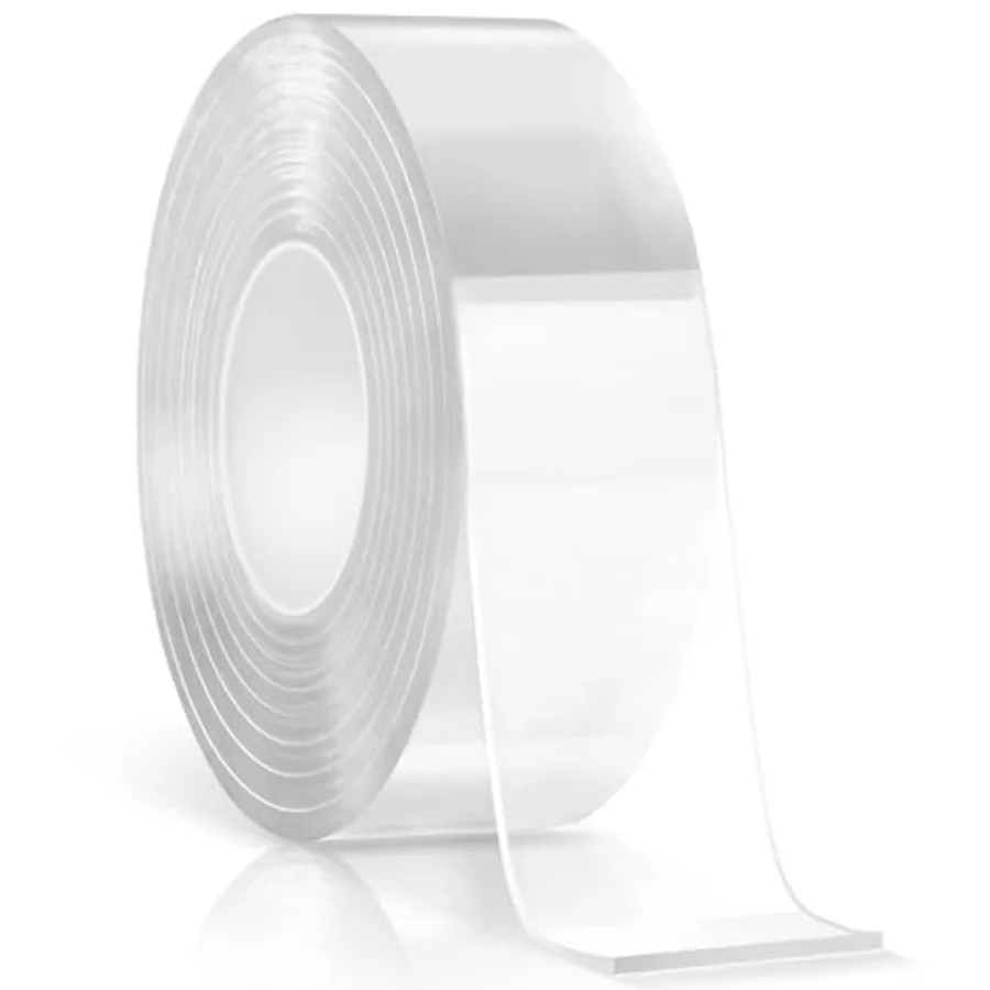 Double Sided Tape Heavy Duty Removable Wall Tape, Multipurpose Strong Clear and Tough Nano Mounting Adhesive for Home Office Wa
Double Sided Tape Heavy Duty Removable Wall Tape, Multipurpose Strong Clear and Tough Nano Mounting Adhesive for Home Office Wa