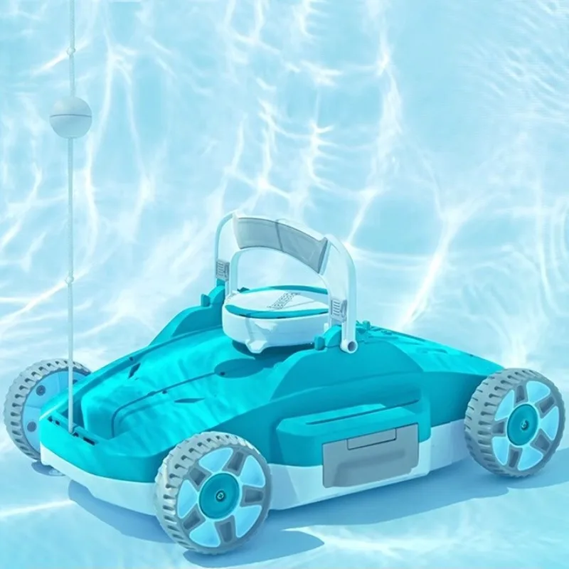 Swimming pool automatic bottom cleaning robot, sewage suction machine intelligent underwater vacuum cleaning equipment
Swimming pool automatic bottom cleaning robot, sewage suction machine intelligent underwater vacuum cleaning equipment