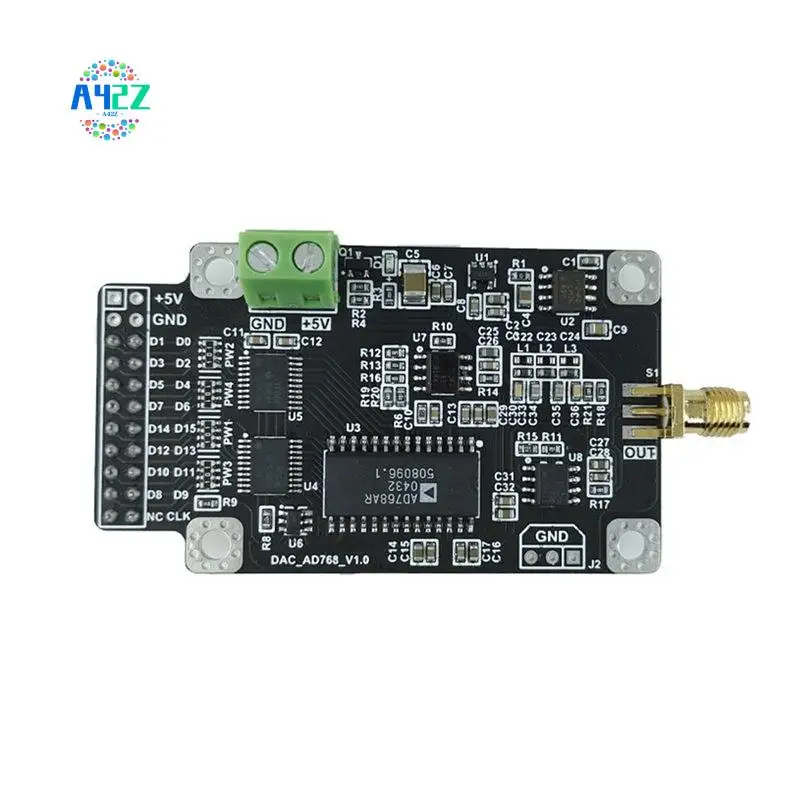 A42Z-AD768 Module 16 Bit 30MSPS High-Speed For DAC Digital To Analog Converter Module Waveform Gene-Rator Parallel Interface
A42Z-AD768 Module 16 Bit 30MSPS High-Speed For DAC Digital To Analog Converter Module Waveform Gene-Rator Parallel Interface