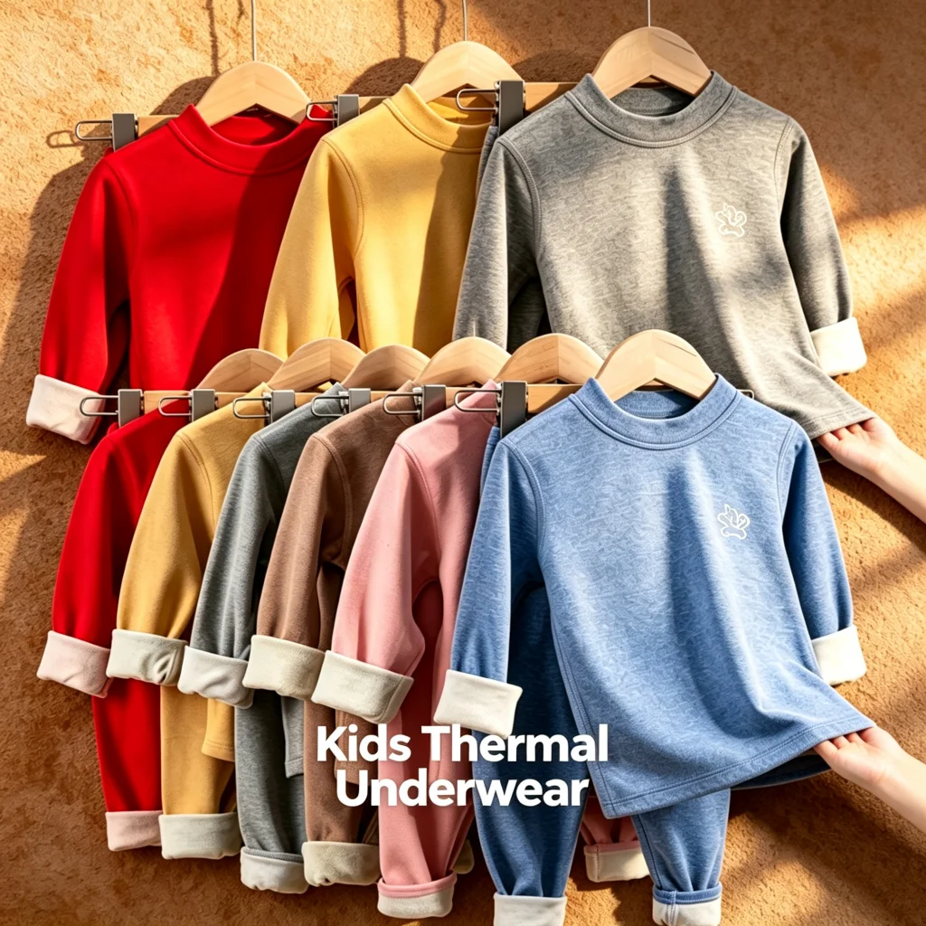 Kids Silk Wool Thermal Underwear Set Soft Skin Friendly Warm Long Sleeve Top Pants 2pcs Boys Girls Winter Sleepwear Long Johns
Kids Silk Wool Thermal Underwear Set Soft Skin Friendly Warm Long Sleeve Top Pants 2pcs Boys Girls Winter Sleepwear Long Johns