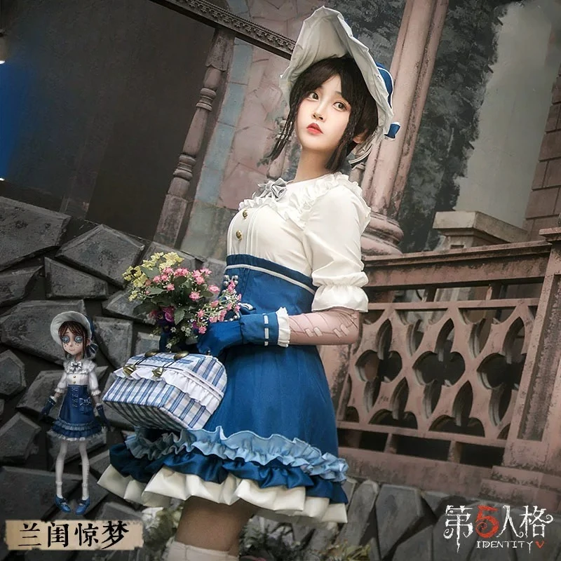 Identity V Gardener Emma Woods Cosplay Costume Anime Lolita Full Set for Performance Event Party
Identity V Gardener Emma Woods Cosplay Costume Anime Lolita Full Set for Performance Event Party