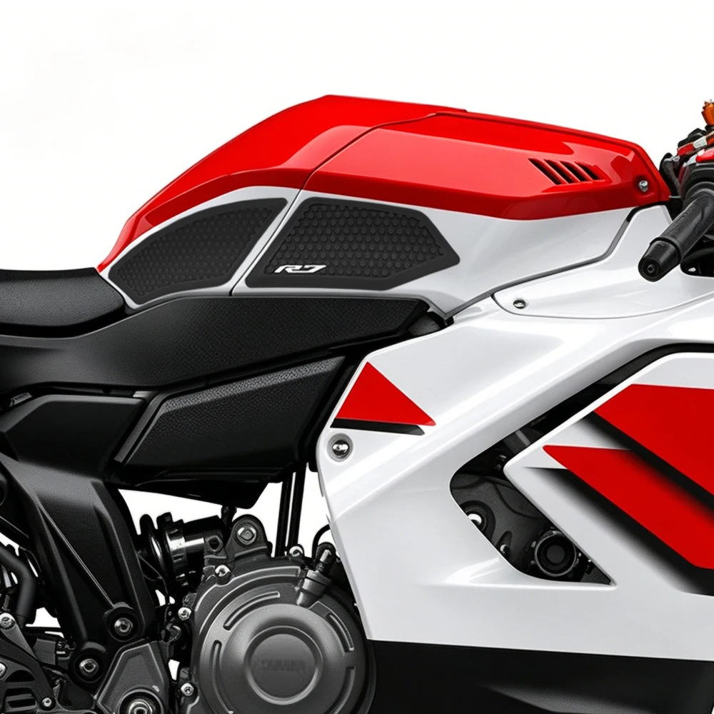 New Motorcycle Accessories Non-Slip side Fuel Tank Pad Stickers Waterproof Rubber Stirker Black kit Fit For YAMAHA YZF R7 YZFR7
New Motorcycle Accessories Non-Slip side Fuel Tank Pad Stickers Waterproof Rubber Stirker Black kit Fit For YAMAHA YZF R7 YZFR7