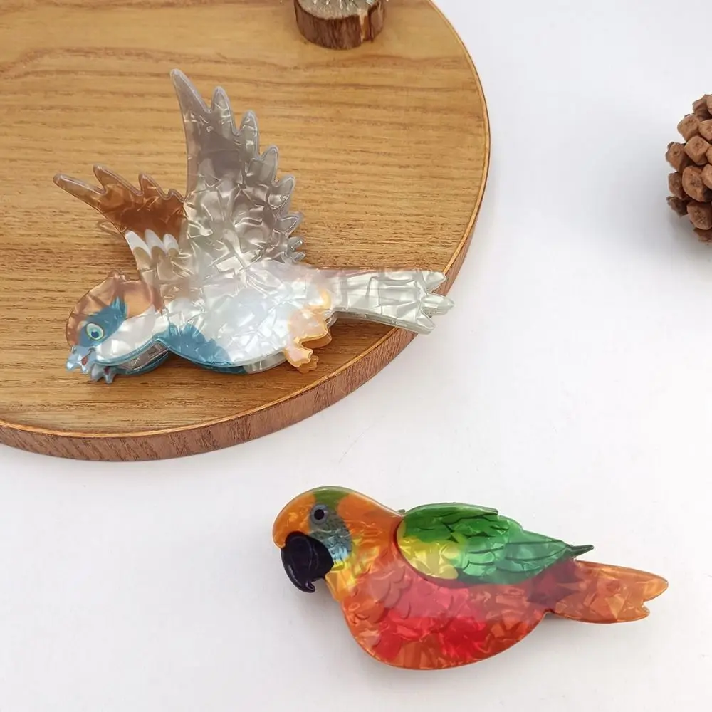 Sweet Parrot Acrylic Hair Claw Korean Style Lifelike Bird Hair Clip Crab Clip Headwear Cartoon Animal Shark Clip Daily
Sweet Parrot Acrylic Hair Claw Korean Style Lifelike Bird Hair Clip Crab Clip Headwear Cartoon Animal Shark Clip Daily