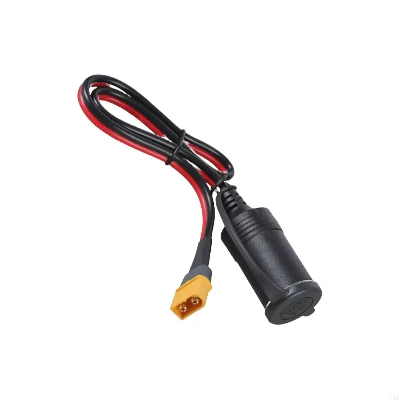 T3LB XT60 Male Connector to Car Female Socket Cable 30A Car Outlet Adapter for Dustproof and Waterproof Use
T3LB XT60 Male Connector to Car Female Socket Cable 30A Car Outlet Adapter for Dustproof and Waterproof Use