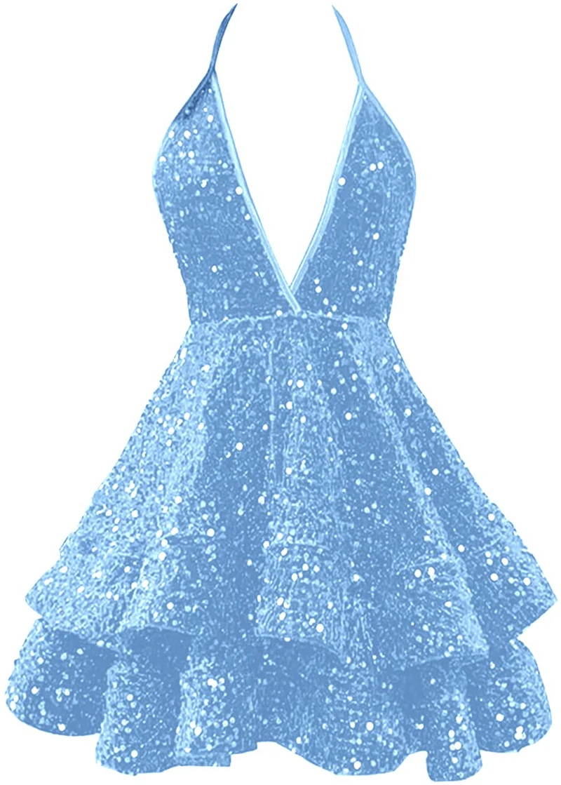 Bealegantom Sexy Sequin Halter Short Homecoming Dresses Sparkly Beaded Mini Graudation Cocktail Formal Prom Party Gown QA495
Bealegantom Sexy Sequin Halter Short Homecoming Dresses Sparkly Beaded Mini Graudation Cocktail Formal Prom Party Gown QA495
