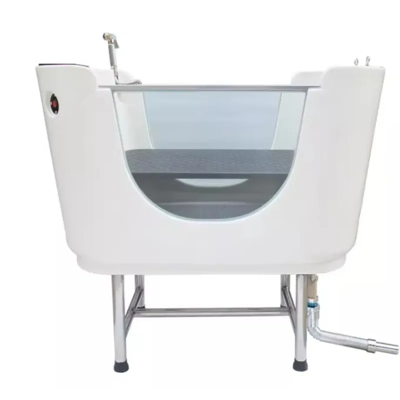 Pet Salon Cleaning Grooming Equipment Washing Shower Station Puppy White Bathing Tub Canine Ozone Therapy Pet Spa Bathtub
Pet Salon Cleaning Grooming Equipment Washing Shower Station Puppy White Bathing Tub Canine Ozone Therapy Pet Spa Bathtub