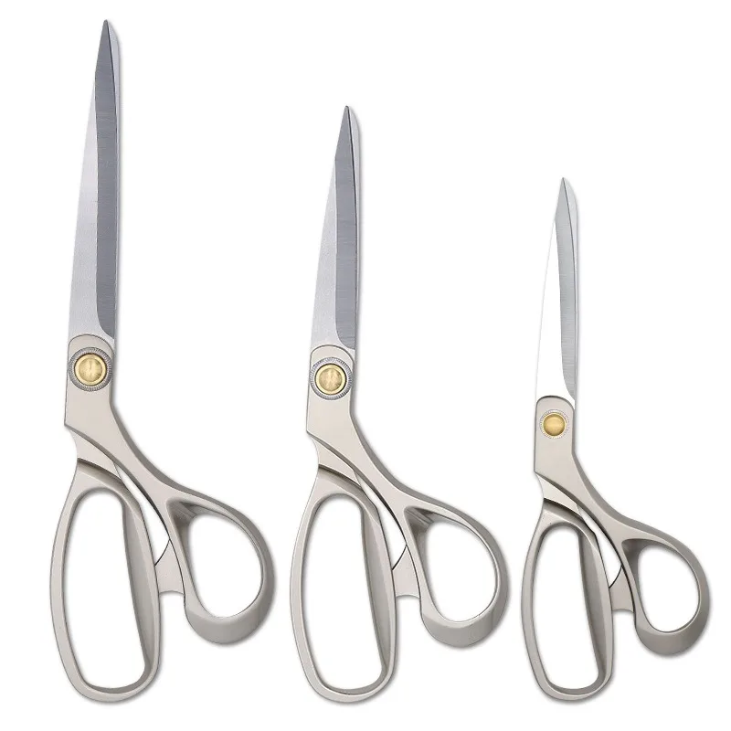 215/240/268MM Multi-purpose Tailor Scissors Professional Zinc Alloy Stainless Steel Sewing Silver
215/240/268MM Multi-purpose Tailor Scissors Professional Zinc Alloy Stainless Steel Sewing Silver