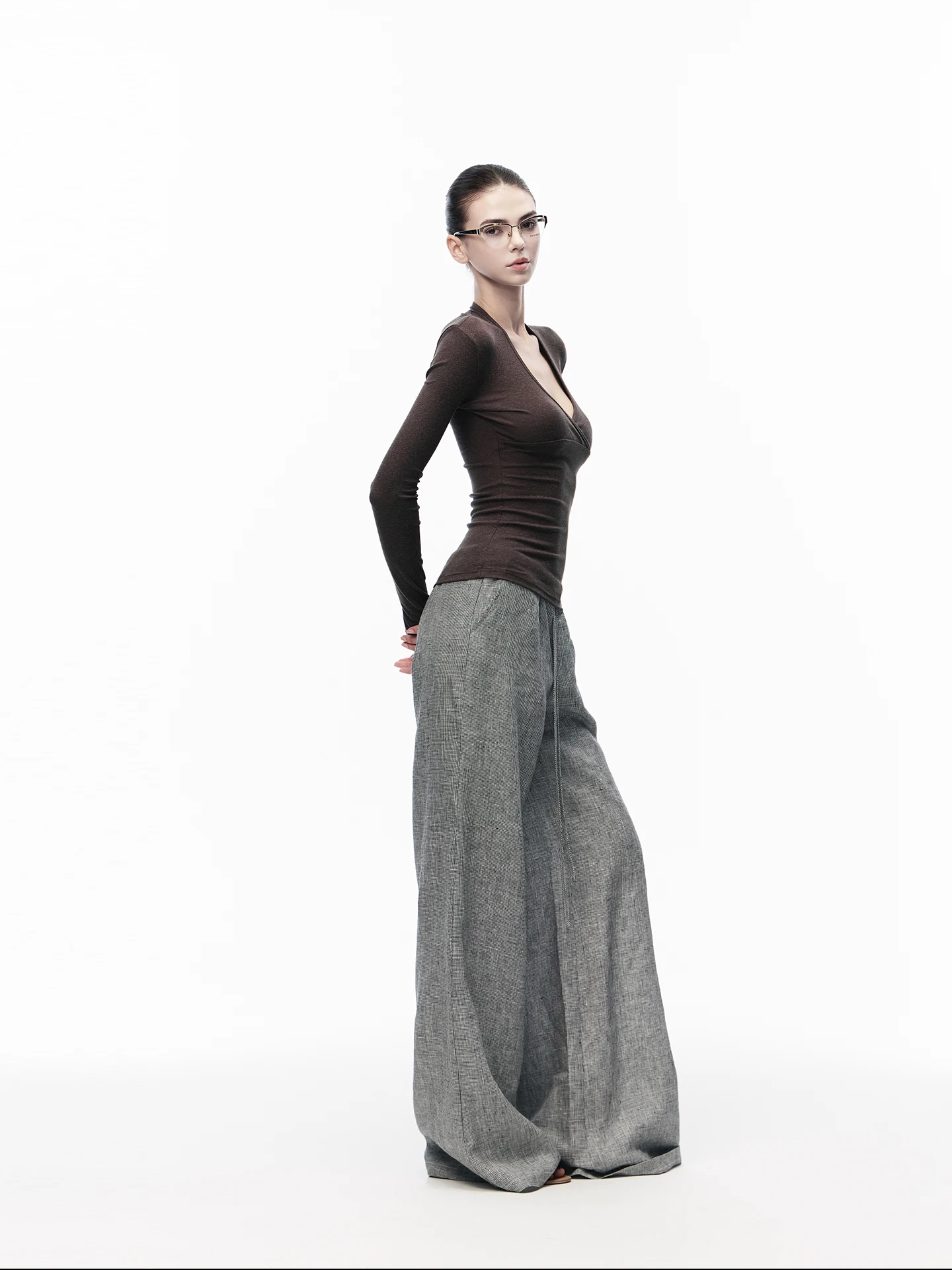 JLAUNT American Sle Spicy Girl Linen Wide Leg Pants Women Loose Straight Casual Pants Lazy Match Long Floor-Length Pants
JLAUNT American Sle Spicy Girl Linen Wide Leg Pants Women Loose Straight Casual Pants Lazy Match Long Floor-Length Pants