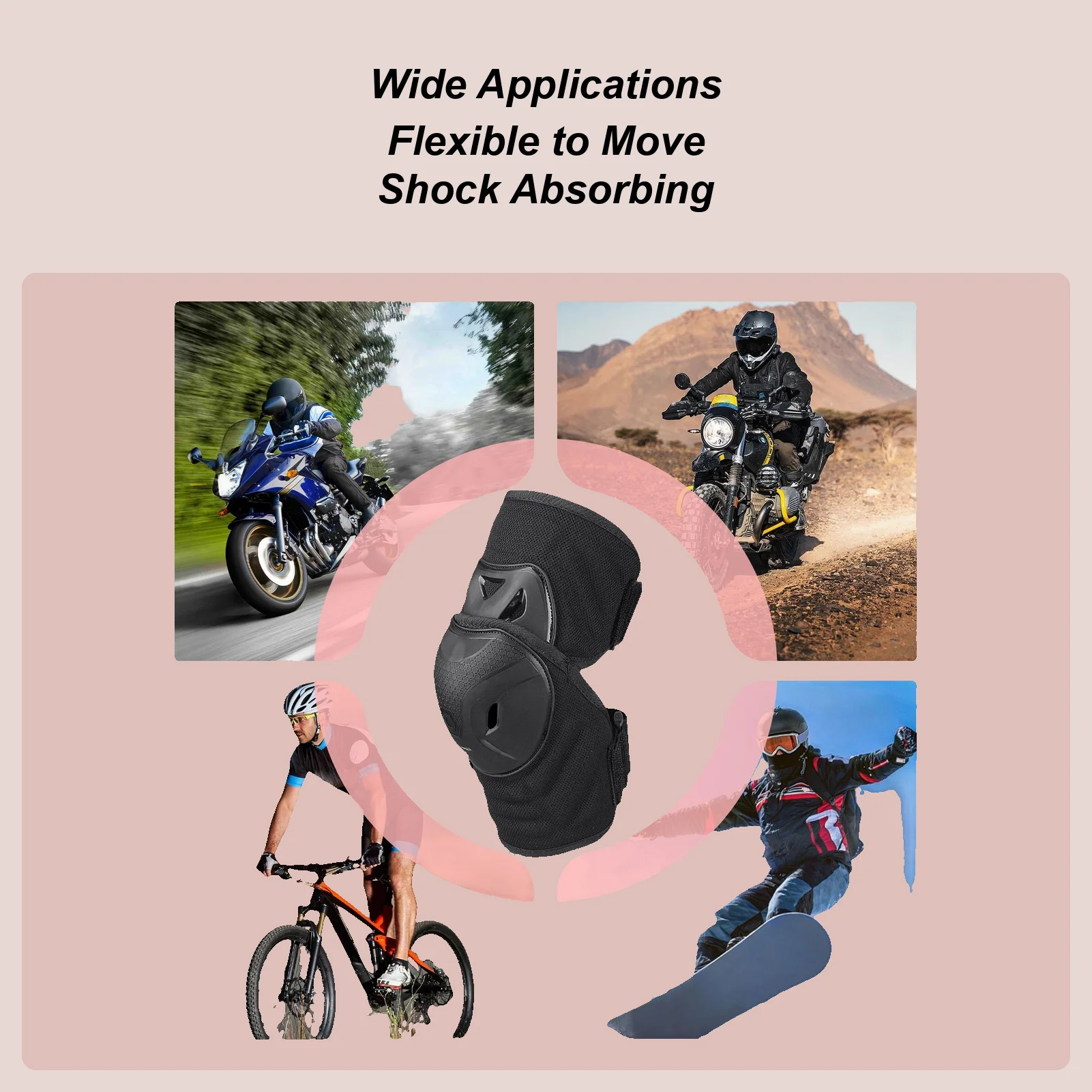 Наколенники для мотокросса, наколенники с эластичной лентой, чехлы для ног для гоночного снаряжения, туризма, шоссе, езды на шоссе, езды на велосипеде
Наколенники для мотокросса, наколенники с эластичной лентой, чехлы для ног для гоночного снаряжения, туризма, шоссе, езды на шоссе, езды на велосипеде