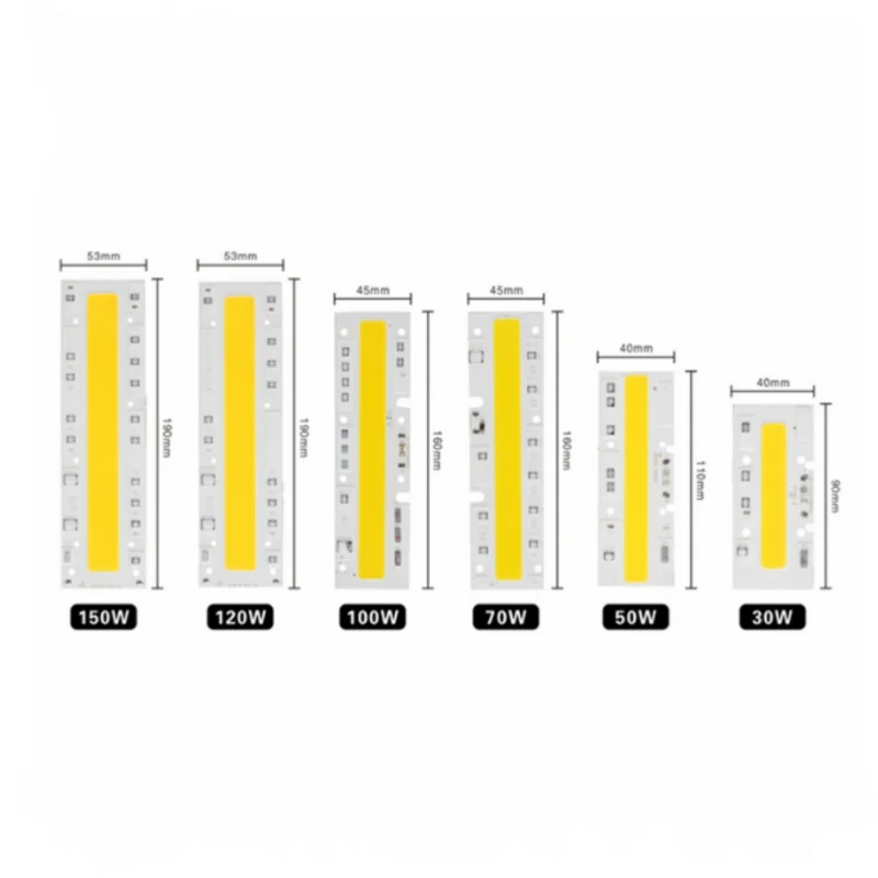 AC220V 30W-150W светодиодные лампы с бусинами COB, длинная полоса, белый свет без привода, теплый белый прожектор, фитиль
AC220V 30W-150W светодиодные лампы с бусинами COB, длинная полоса, белый свет без привода, теплый белый прожектор, фитиль