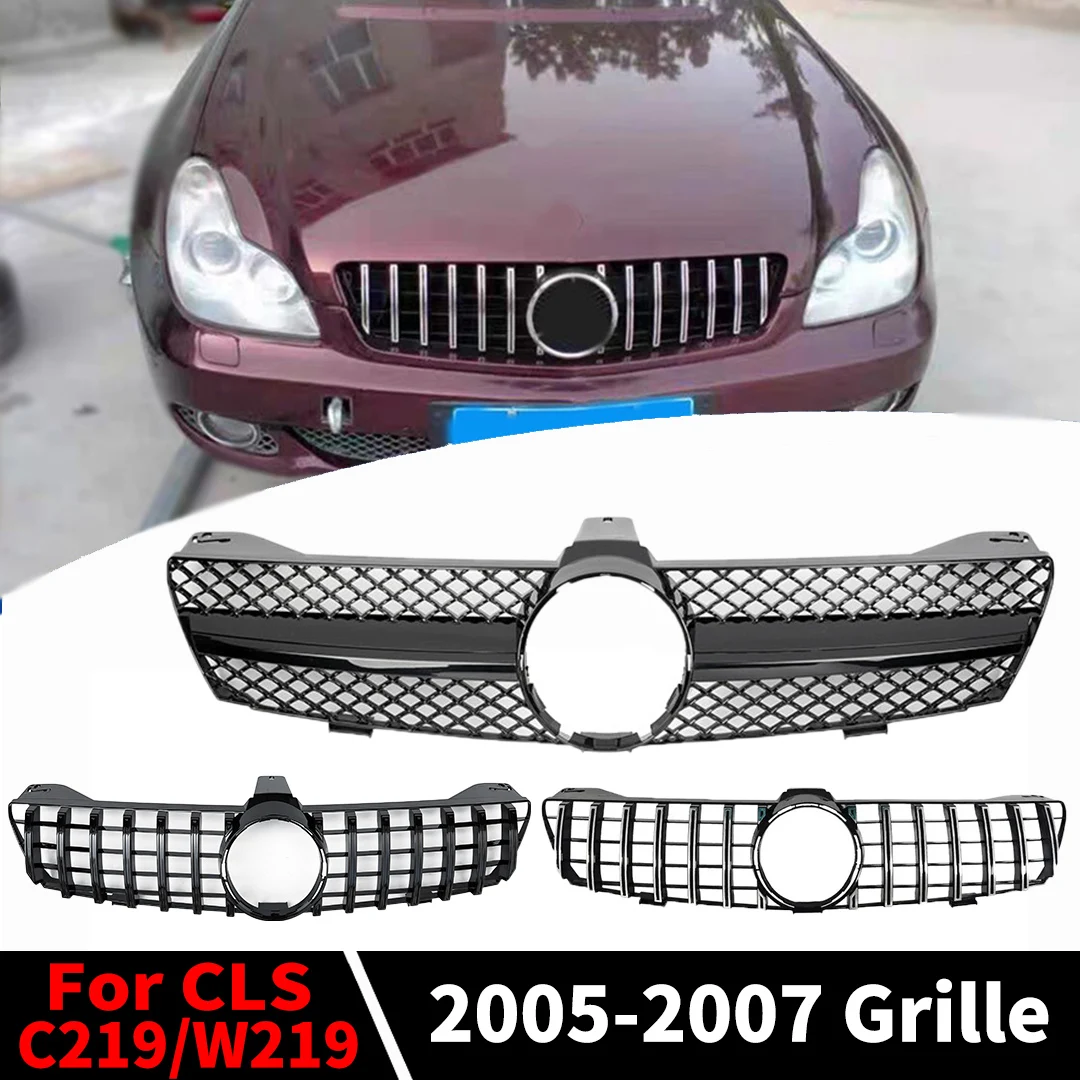 Front Bumper Mask Grille Inlet Grill For Mercedes C219 W219 Benz CLS 2005 2006 2007 Middle Mesh Grid Tuning Accessories
Front Bumper Mask Grille Inlet Grill For Mercedes C219 W219 Benz CLS 2005 2006 2007 Middle Mesh Grid Tuning Accessories