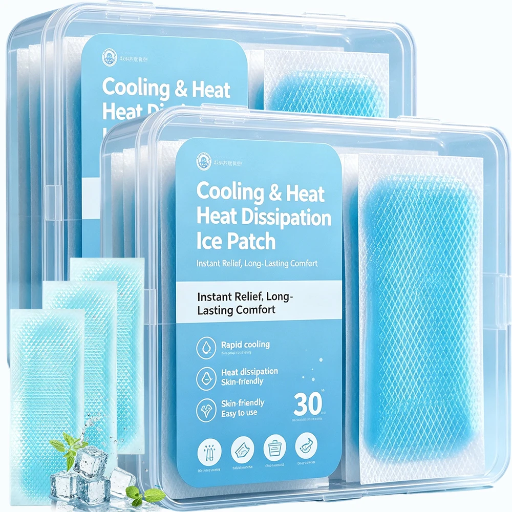 1/3Box Non-Woven Disposable Cooling Stickers for Kids Adults Outdoor Hiking Summer Heat Relief Body Cooling Ice Gel Patches
1/3Box Non-Woven Disposable Cooling Stickers for Kids Adults Outdoor Hiking Summer Heat Relief Body Cooling Ice Gel Patches