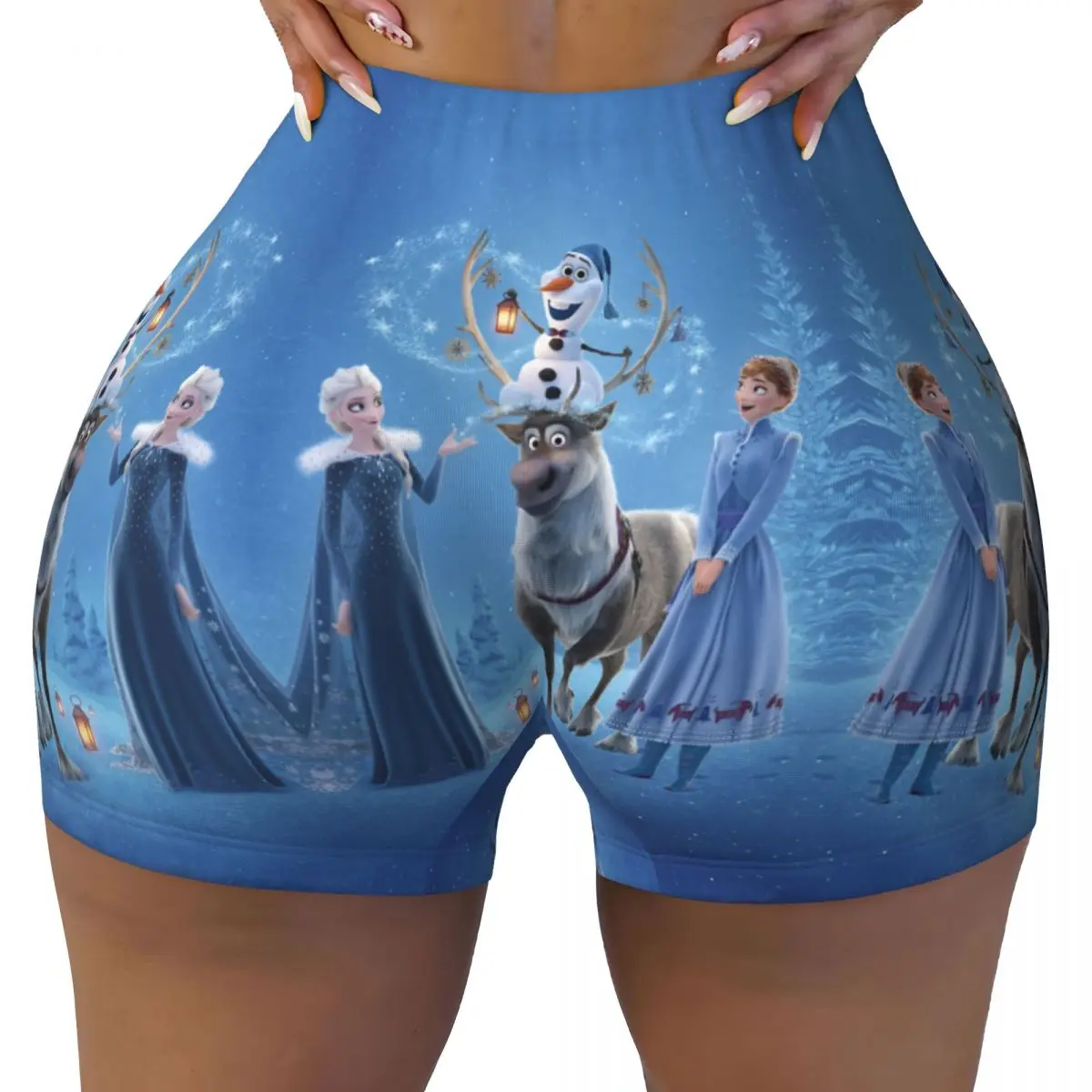 Изготовленные на заказ шорты для бега и волейбола с героями мультфильмов Эльзы и аниме «Холодное сердце» для женщин, шорты для йоги в тренажерном зале
Изготовленные на заказ шорты для бега и волейбола с героями мультфильмов Эльзы и аниме «Холодное сердце» для женщин, шорты для йоги в тренажерном зале