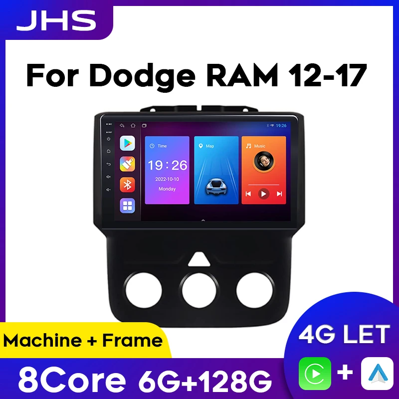 Car Radio With Screen For Dodge RAM 1500 2500 2012-2017 Android Auto Carplay Multimedia Video 4G WIFI Player GPS Navigation
Car Radio With Screen For Dodge RAM 1500 2500 2012-2017 Android Auto Carplay Multimedia Video 4G WIFI Player GPS Navigation