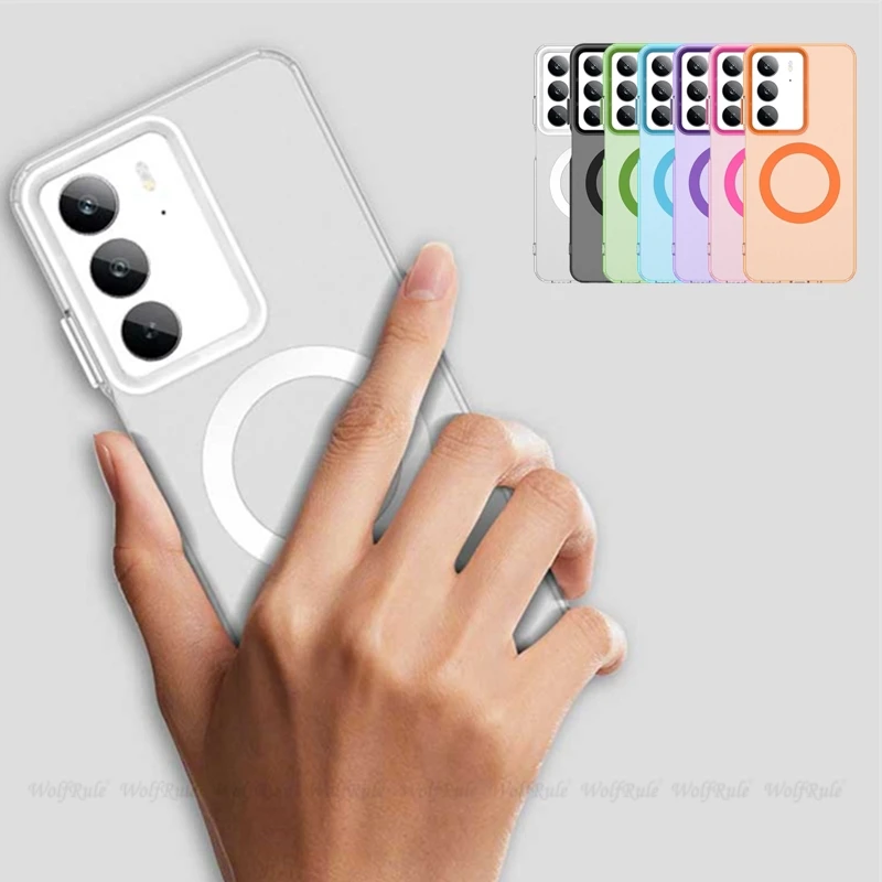 For Realme 14X Case Cover Realme 14X Capa New Bumper Wireless Charging Annular Magnetic Matte Transparent Funda OPPO Realme 14X
For Realme 14X Case Cover Realme 14X Capa New Bumper Wireless Charging Annular Magnetic Matte Transparent Funda OPPO Realme 14X