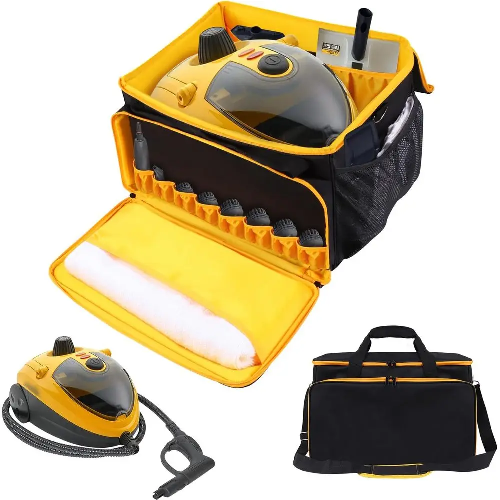 Storage Bag Compatible with C900134 Steamer, Adjustable Steamer Storage Bag Portable Carry Organizer or Steam Cleaner with Extra
Storage Bag Compatible with C900134 Steamer, Adjustable Steamer Storage Bag Portable Carry Organizer or Steam Cleaner with Extra
