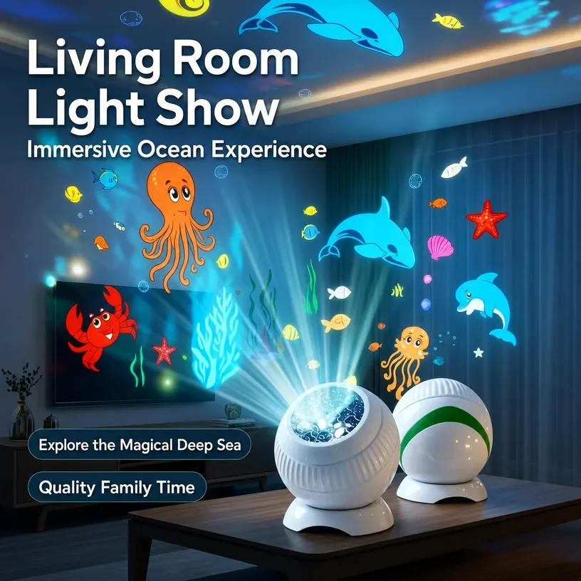 Rotating Starry Sky Ocean Projection Night Light, Dynamic Projector, Decorative Lamp, Christmas and Halloween Gift
Rotating Starry Sky Ocean Projection Night Light, Dynamic Projector, Decorative Lamp, Christmas and Halloween Gift