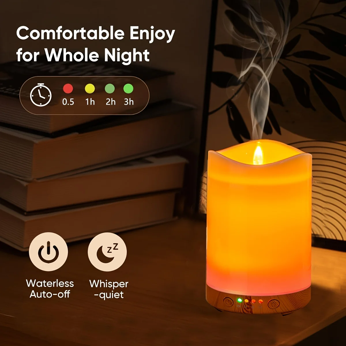 Essential Oil Diffuser, Premium 5-in-1 Diffusers For Home Scent Aromatherapy Diffuser Air Desk Humidifier For Bedroom Large Room
Essential Oil Diffuser, Premium 5-in-1 Diffusers For Home Scent Aromatherapy Diffuser Air Desk Humidifier For Bedroom Large Room