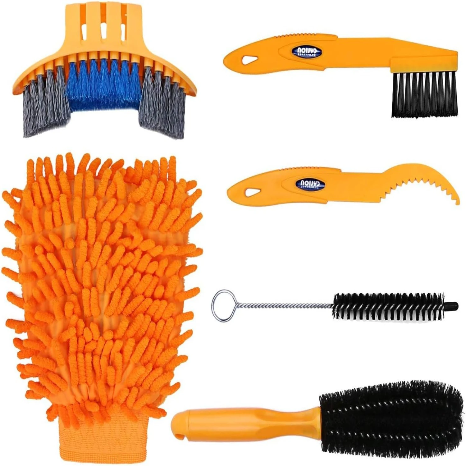 Top-Notch Ultimate High-Quality Comprehensive 6pcs Bicycle Cleaning Brush Kit - Effectively Removes Stubborn Stains and Dirt - T
Top-Notch Ultimate High-Quality Comprehensive 6pcs Bicycle Cleaning Brush Kit - Effectively Removes Stubborn Stains and Dirt - T