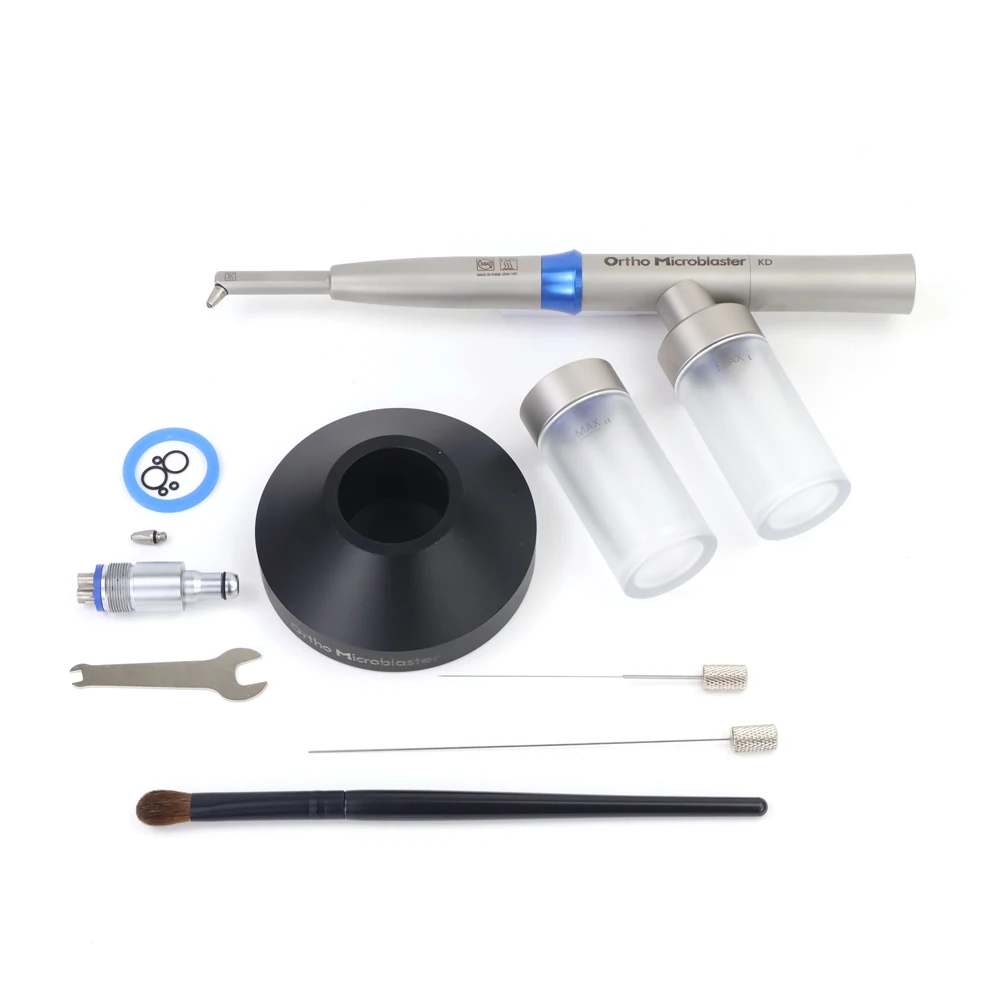 Dental 2in1 Aluminum Oxide sandblasterwith Internal water spray Micro Blaster Alumina Gun Fit KV coupling Dentistry Tool
Dental 2in1 Aluminum Oxide sandblasterwith Internal water spray Micro Blaster Alumina Gun Fit KV coupling Dentistry Tool