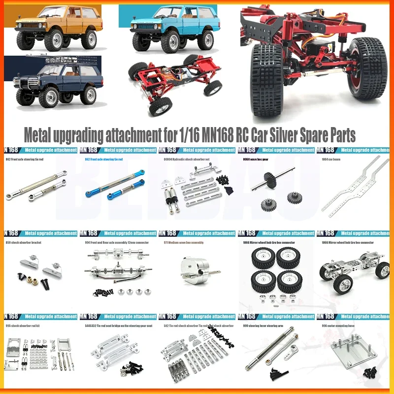 Metal Upgrade Parts Steering Lever Steering Arm Beam Middle Wave Box Assembly for MN168 RC Car Silver Spare Parts
Metal Upgrade Parts Steering Lever Steering Arm Beam Middle Wave Box Assembly for MN168 RC Car Silver Spare Parts