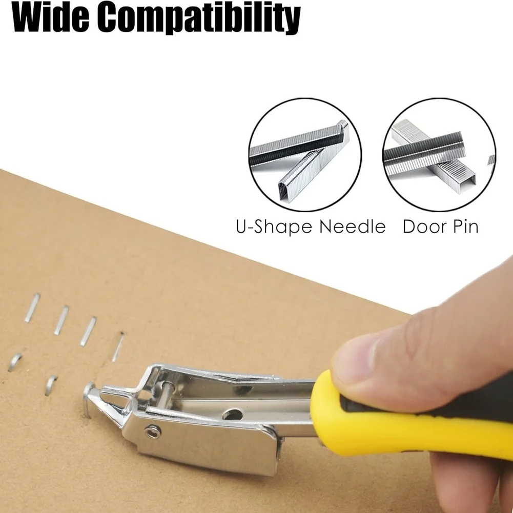 1PC Nail Puller Screw Extractor Heavy Duty Staple Remover Tool Industrial Grade Dual Fork Design For Furniture Hand Tools
1PC Nail Puller Screw Extractor Heavy Duty Staple Remover Tool Industrial Grade Dual Fork Design For Furniture Hand Tools
