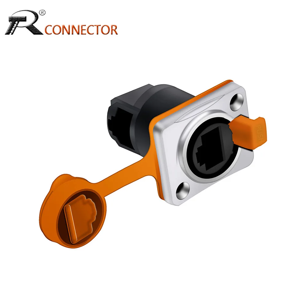 1 шт. интерфейс RJ45 водонепроницаемый панельный разъем Гнездовой разъем сигнал Cat5/5e 8P8C разъем Ethernet LAN Кабельный разъем
1 шт. интерфейс RJ45 водонепроницаемый панельный разъем Гнездовой разъем сигнал Cat5/5e 8P8C разъем Ethernet LAN Кабельный разъем