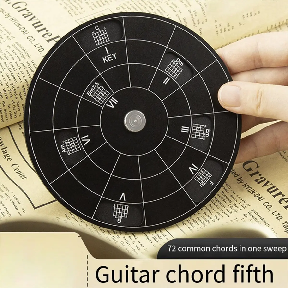 TUREBG Circle of Fifths Wheel Melody Tool with Stand Holder Storage Bag Chord Wheel Alloy Music TheoryS Guitar Chord Wheels,
TUREBG Circle of Fifths Wheel Melody Tool with Stand Holder Storage Bag Chord Wheel Alloy Music TheoryS Guitar Chord Wheels,