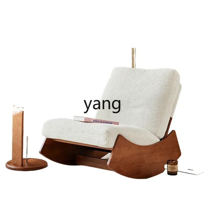 LH solid wood fabric rocking chair leisure balcony living room medieval rocking chair lazy sofa
LH solid wood fabric rocking chair leisure balcony living room medieval rocking chair lazy sofa