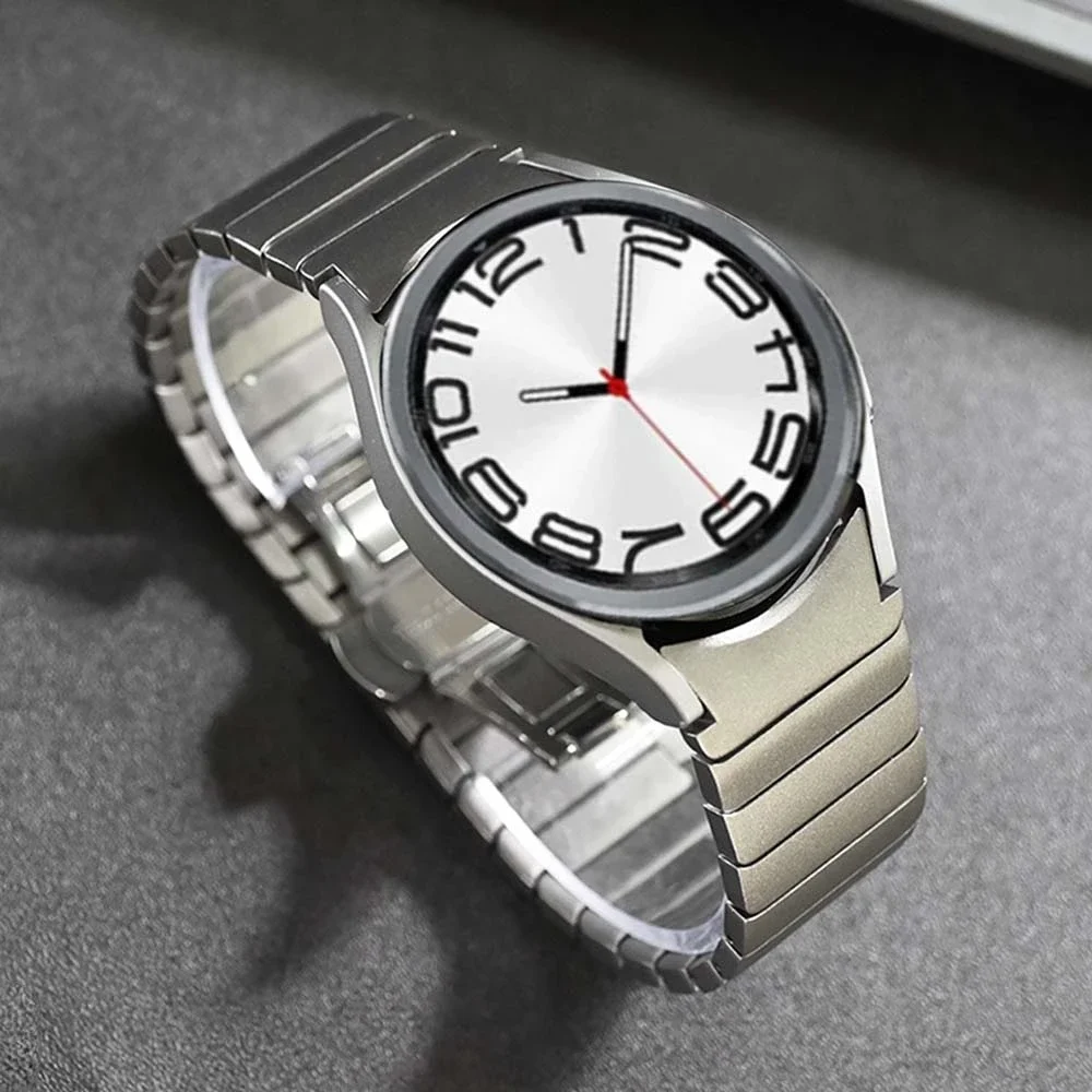 Ремешок из нержавеющей стали для Samsung Galaxy Watch 6 Classic, люксовый браслет без зазора, 43 мм 47 мм 5 40 мм 44 мм, 5Pro 45 мм
Ремешок из нержавеющей стали для Samsung Galaxy Watch 6 Classic, люксовый браслет без зазора, 43 мм 47 мм 5 40 мм 44 мм, 5Pro 45 мм