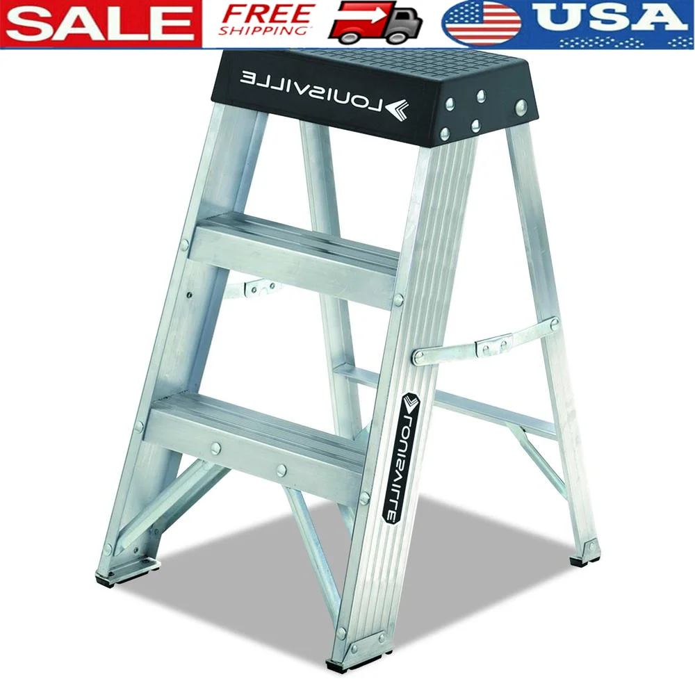 Aluminum 2-Step Stool 300lb Load Capacity Industrial Type IA AS3002 Meeting Safety Standards & Durable Construction Grating
Aluminum 2-Step Stool 300lb Load Capacity Industrial Type IA AS3002 Meeting Safety Standards & Durable Construction Grating