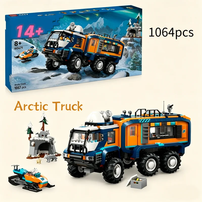 In Stock 2026 Hot Toy Instant 60471 Arctic Lab Truck Building Blocks 1064pcs With Figures Children Party Favors Festival Gifts
In Stock 2026 Hot Toy Instant 60471 Arctic Lab Truck Building Blocks 1064pcs With Figures Children Party Favors Festival Gifts