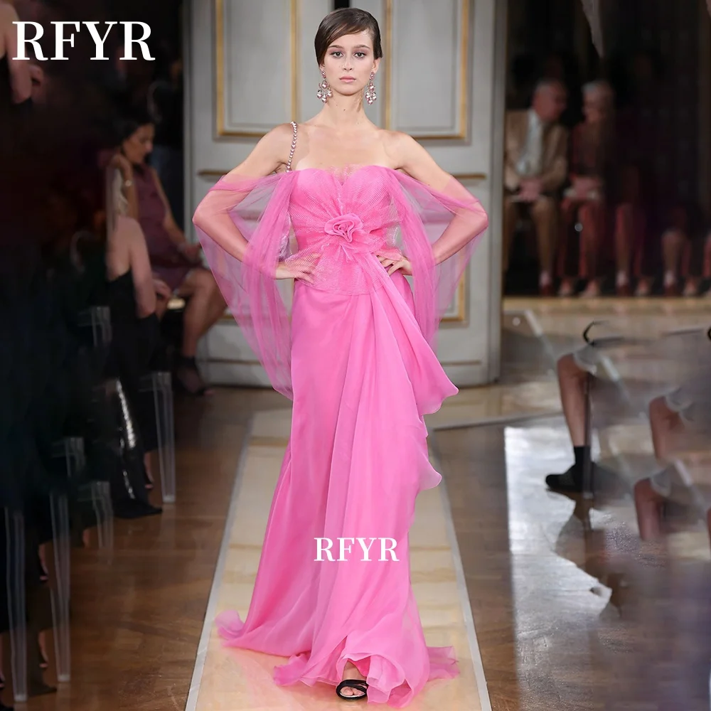 RFYR Off Shoulder Party Dress A Line Evening Dresses Long Formal Women Dress Elegant Celebrity Dress vestidos fiesta Customized
RFYR Off Shoulder Party Dress A Line Evening Dresses Long Formal Women Dress Elegant Celebrity Dress vestidos fiesta Customized