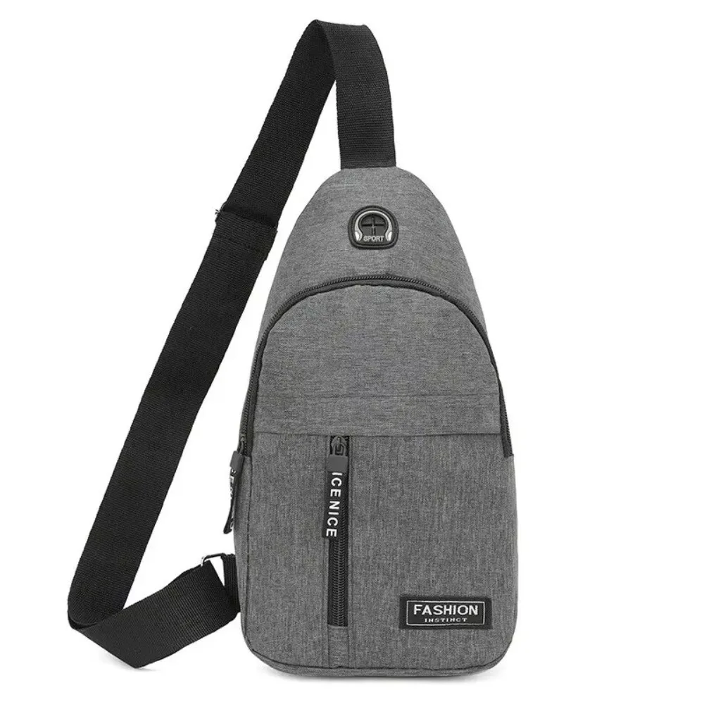Waterproof Men's Chest Bag Multi-pocket Durable Nylon Crossbody Shoulder Bag Adjustable Shoulder Strap Earphone Hole Design
Waterproof Men's Chest Bag Multi-pocket Durable Nylon Crossbody Shoulder Bag Adjustable Shoulder Strap Earphone Hole Design
