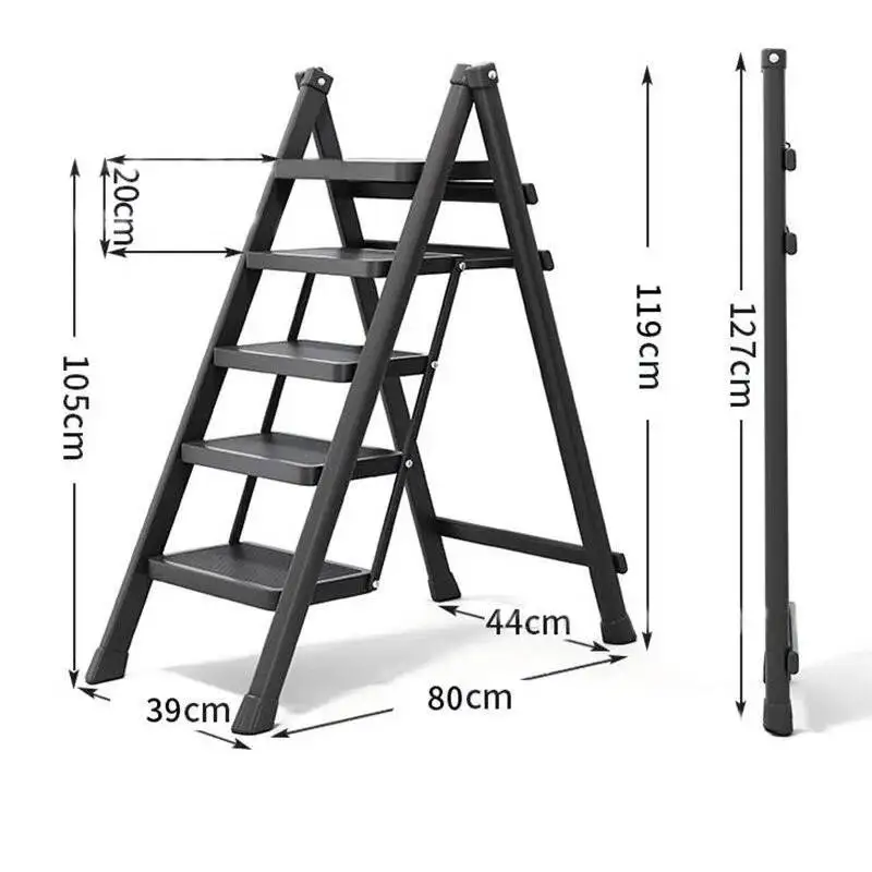Stairs Small Folding Thickened Telescopic Home Ladder Step Stools Simple Step Ladders Multi-functional Kitchen Climbing Ladder
Stairs Small Folding Thickened Telescopic Home Ladder Step Stools Simple Step Ladders Multi-functional Kitchen Climbing Ladder