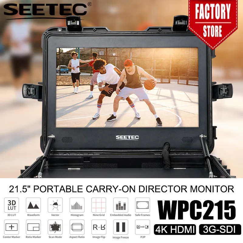 Монитор SEETEC WPC215 21.5 дюйма, портативный, 1000 нит, Full HD 1920x1080, для профессиональной фото- и видеосъемки
Монитор SEETEC WPC215 21.5 дюйма, портативный, 1000 нит, Full HD 1920x1080, для профессиональной фото- и видеосъемки