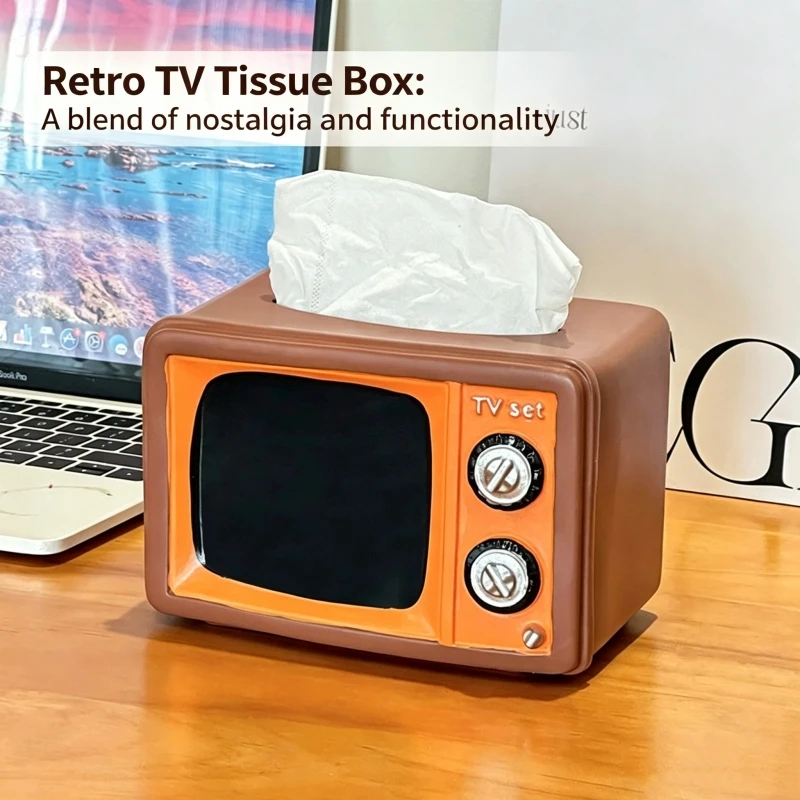 Retro TV tissue box multifunctional storage box, home living room, coffee table, bedroom, desktop, high-end paper box
Retro TV tissue box multifunctional storage box, home living room, coffee table, bedroom, desktop, high-end paper box