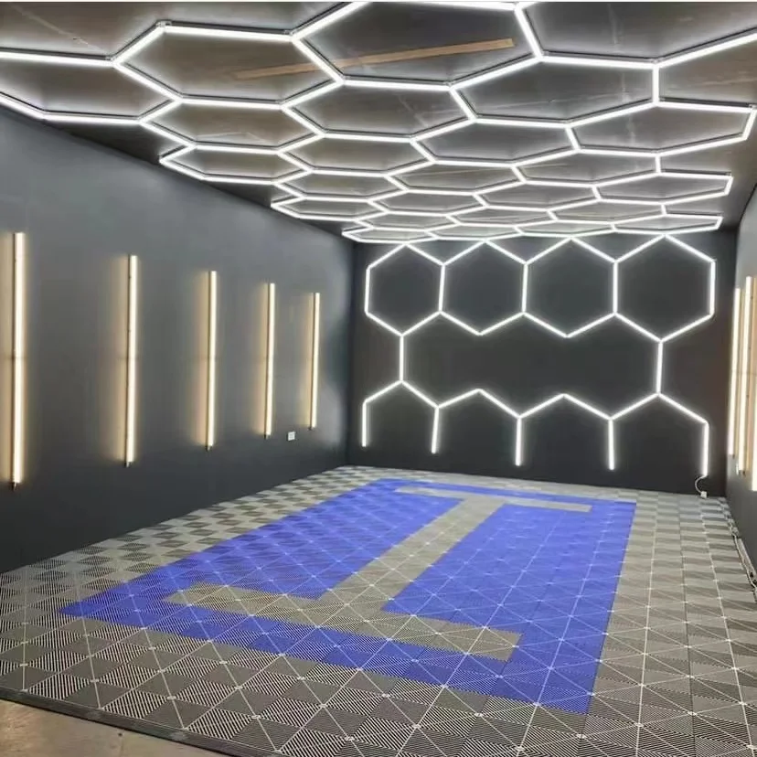 Led Detailing Hexagonal Working Ceiling Light For Car Garage Aluminum 110V-240V Led Office Industrial Working Light
Led Detailing Hexagonal Working Ceiling Light For Car Garage Aluminum 110V-240V Led Office Industrial Working Light