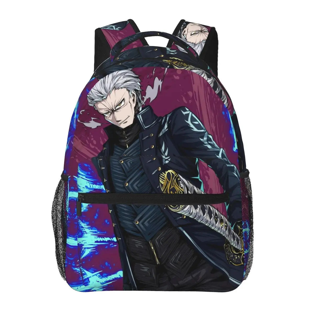 Рюкзаки серии Vergil From The Devil May Cry для мальчиков и девочек, сумка для книг, школьные сумки для студентов, дорожный рюкзак, сумка на плечо большой вместимости
Рюкзаки серии Vergil From The Devil May Cry для мальчиков и девочек, сумка для книг, школьные сумки для студентов, дорожный рюкзак, сумка на плечо большой вместимости