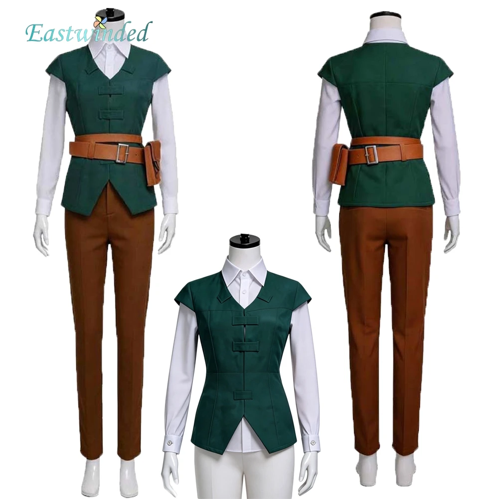 Cartoon Prince Flynn Cosplay Costume Green Vest Clothes Outfits Uniform Women Adult Disguise Halloween Carnival Party Dress Up
Cartoon Prince Flynn Cosplay Costume Green Vest Clothes Outfits Uniform Women Adult Disguise Halloween Carnival Party Dress Up