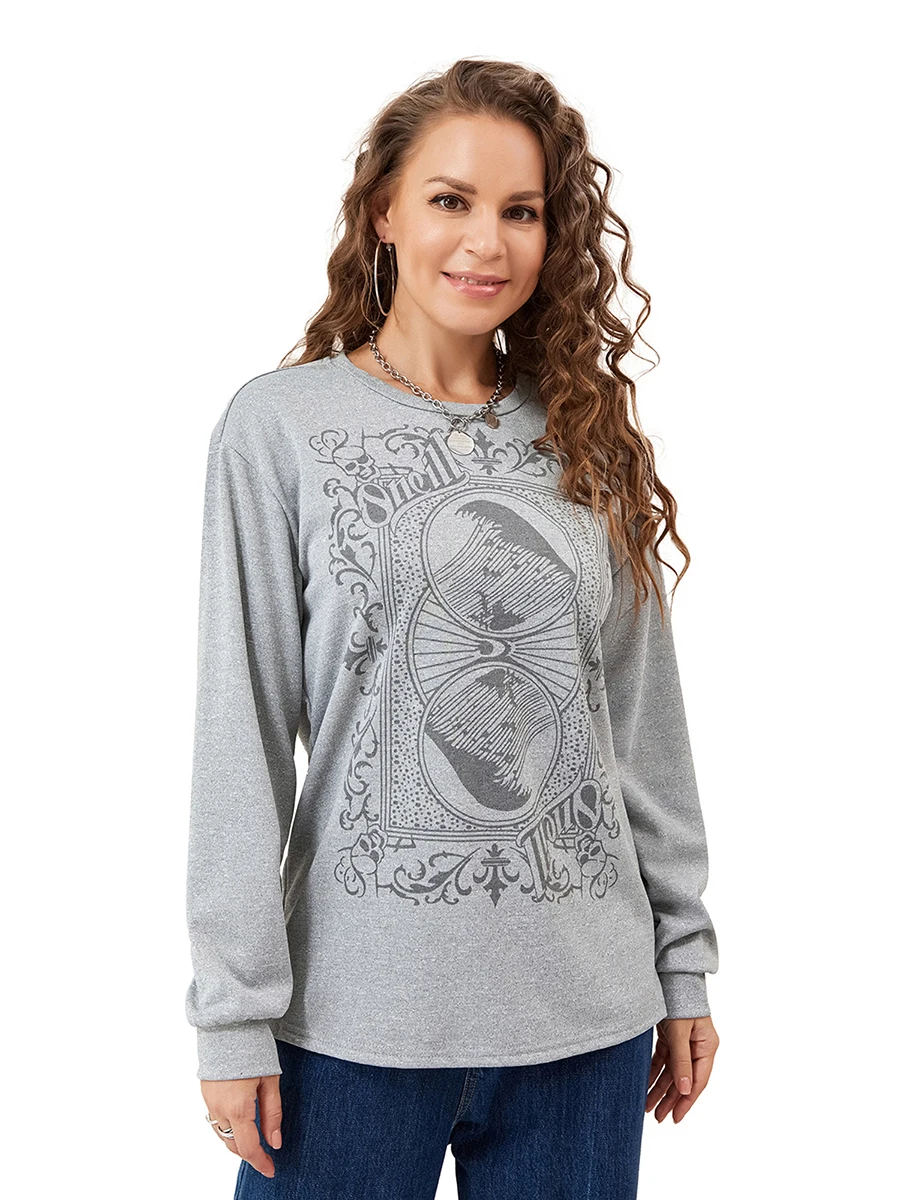 Women Long Sleeve Gothic Print Top Fairy Grunge Baggy Shirt Casual Pullover Vintage Graphic Aesthetic Shirts Y2K Streetwear
Women Long Sleeve Gothic Print Top Fairy Grunge Baggy Shirt Casual Pullover Vintage Graphic Aesthetic Shirts Y2K Streetwear