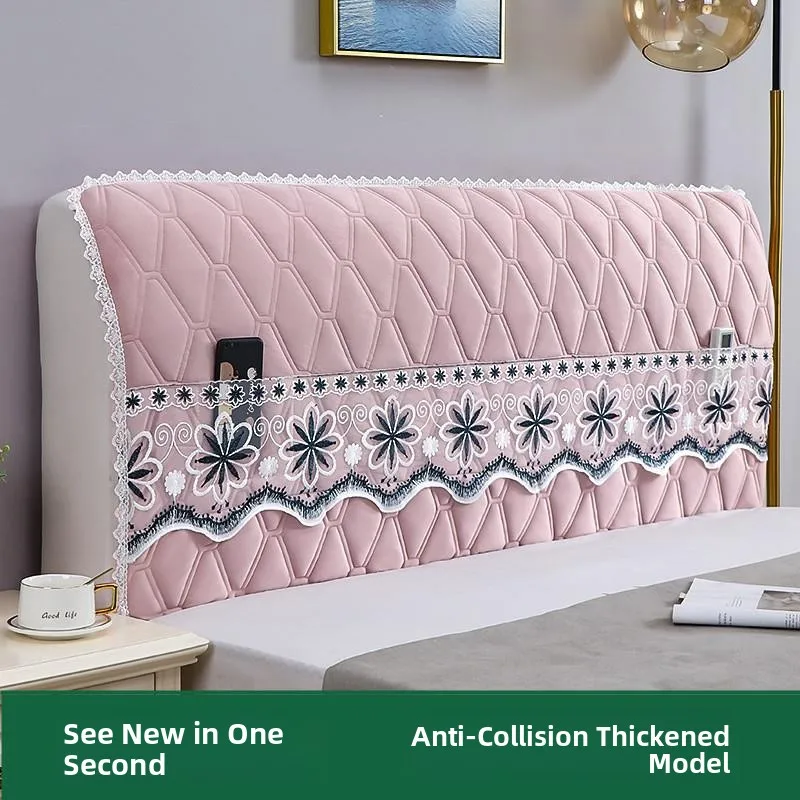New Ins Style Thickened Cotton Sandwiched Bedside Guard Real Wood Backed Soft Padded Bedhead Protector Cover Home Fabric Dust...
New Ins Style Thickened Cotton Sandwiched Bedside Guard Real Wood Backed Soft Padded Bedhead Protector Cover Home Fabric Dust...