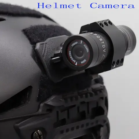 New Tactical 720 1080P Helmet Camera Sport Camera With Video Photo Function For Hunting Airsoft CS Wargame