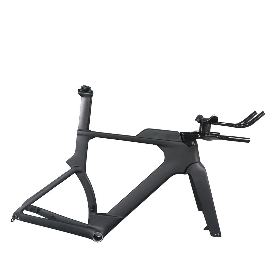 700X28C Carbon Fiber For Time Trial Frame Triathlon Bike Road Bicycle With Max Tire T47 Thread
700X28C Carbon Fiber For Time Trial Frame Triathlon Bike Road Bicycle With Max Tire T47 Thread