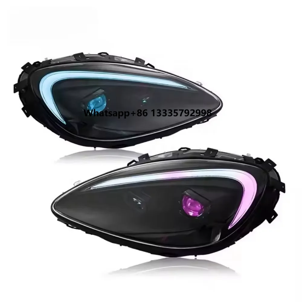Autoy Porsche Style LED RGB Headlamps for Chevrolet Corvette 2005-13 Modified RGB LED Headlights for Corvette C6 Car Accessories
Autoy Porsche Style LED RGB Headlamps for Chevrolet Corvette 2005-13 Modified RGB LED Headlights for Corvette C6 Car Accessories
