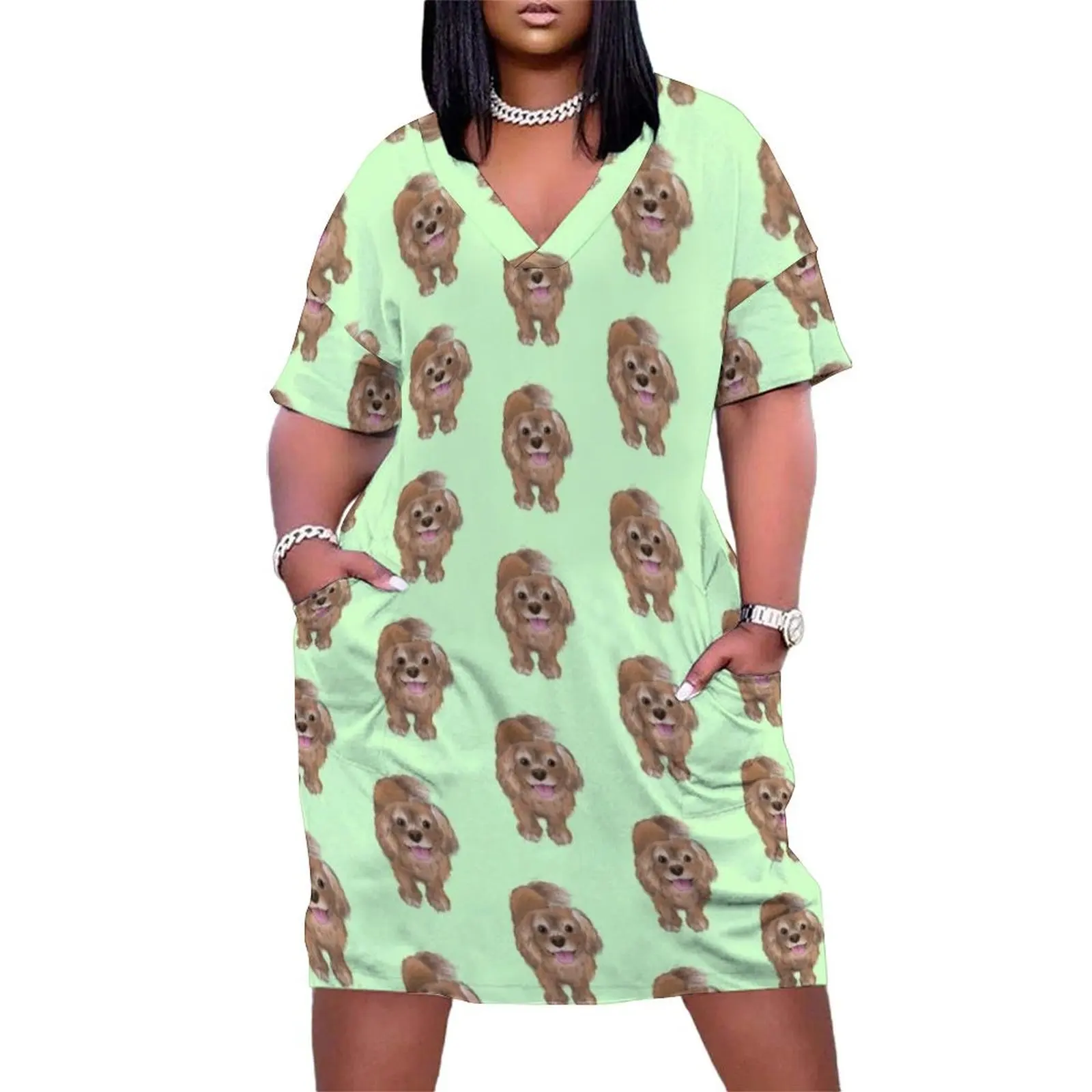 Monty the Dog Loose Pocket Dress Woman dresses beach outfits for women women's summer jumpsuit dress for woman
Monty the Dog Loose Pocket Dress Woman dresses beach outfits for women women's summer jumpsuit dress for woman