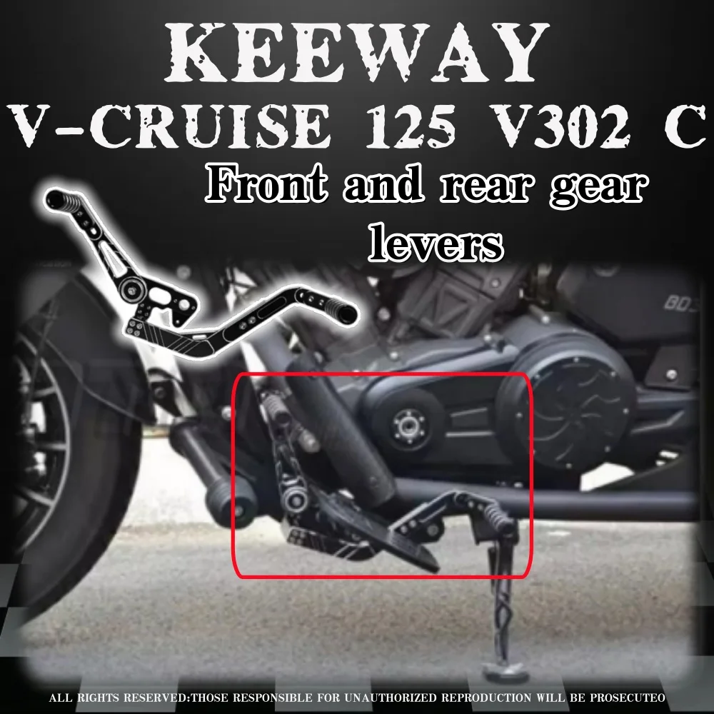 Модифицированные передние и задние рычаги переключения передач для мотоцикла, педали рычага переключения передач из алюминиевого сплава для Keeway V Cruise 125 Keeway V302c
Модифицированные передние и задние рычаги переключения передач для мотоцикла, педали рычага переключения передач из алюминиевого сплава для Keeway V Cruise 125 Keeway V302c